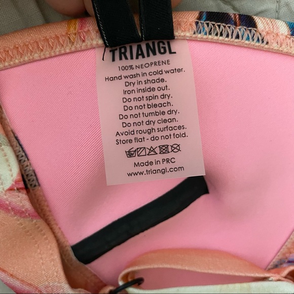 TRIANGL | Delilah Bikini — Fiore Rosa | Size S/XS - Picture 9 of 14